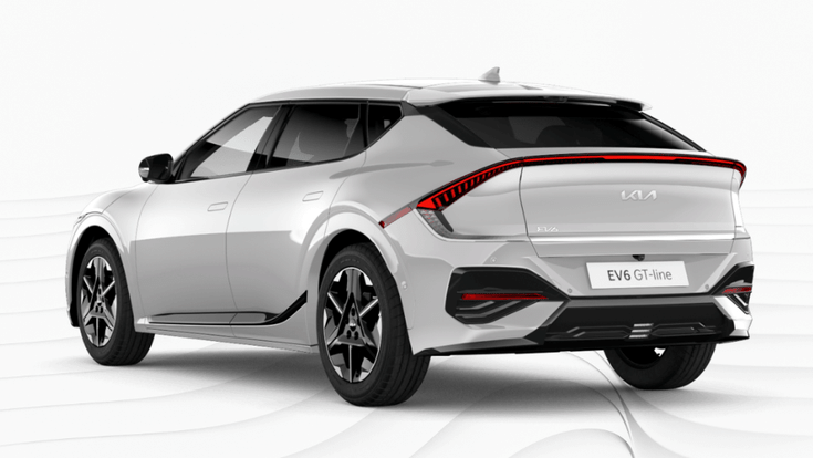 Kia EV6 new rear quarter